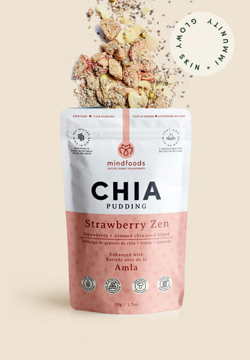 Strawberry Zen Chia Pudding